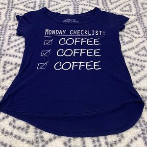 Coffee shirt